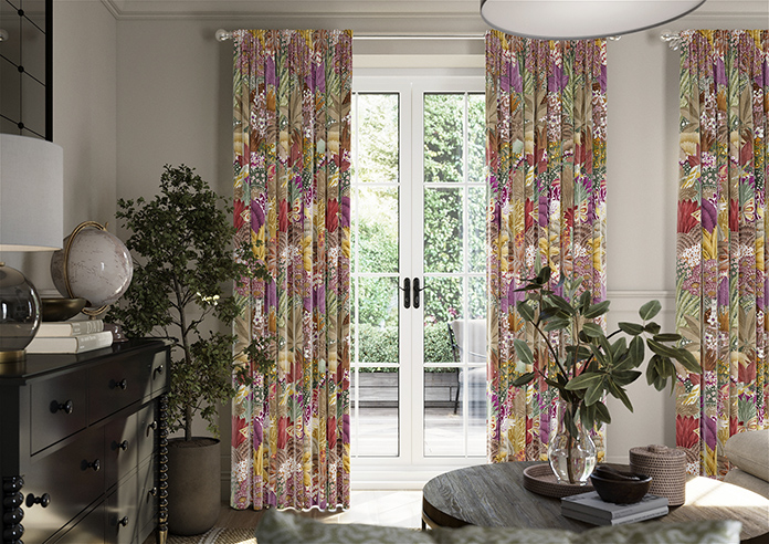 Kolkata Velvet, Summer Haze - Made to Measure Curtain - Image 3